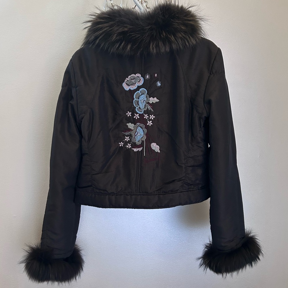 Vintage Marciano size 6 Bomber Jacket - Picture 13 of 16